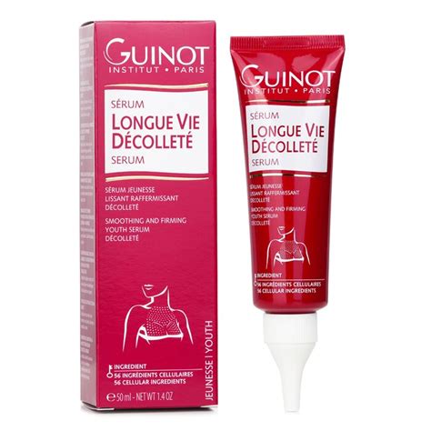 Guinot Longue Vie Decollete Serum Smoothing Firming Youth Serum For