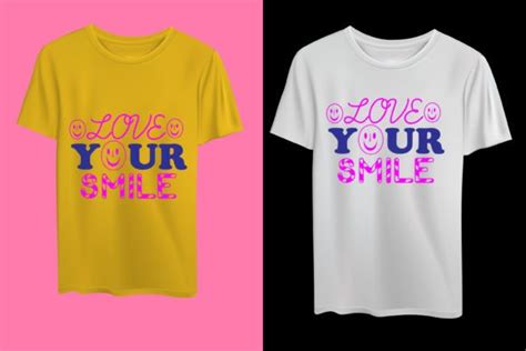 Love Your Smile Tshirt Design Svg Bundle Graphic By Designstock248