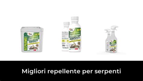 Migliori Repellente Per Serpenti Nel Secondo Esperti