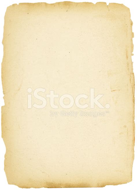 Old Paper With Rough Edges Stock Photo | Royalty-Free | FreeImages