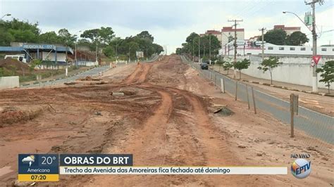 Obras Do Corredor Brt Ouro Verde Interditam Tr Fego Da Avenida Das