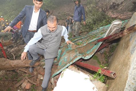 Himachal Pradesh Declares Heavy Rains As State Calamity Death Toll