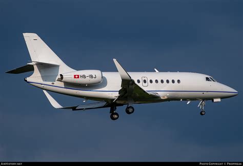 Aircraft Photo Of Hb Ibj Dassault Falcon Lx Airhistory Net