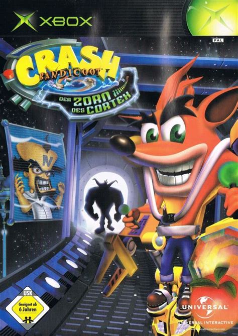 Crash Bandicoot: The Wrath of Cortex (2001) box cover art - MobyGames