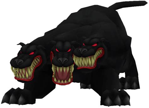 Image Cerberus Render Growling Khiipng Kingdom Hearts Wiki