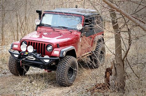 Jeep Tj On Lift With Inch Tires Page Jeep Enthusiast Forums