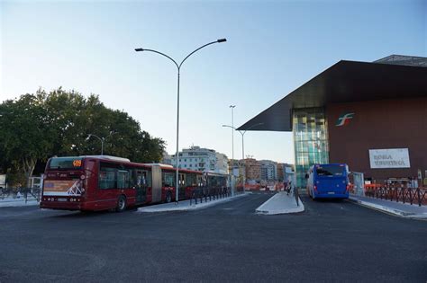 Stazione Tiburtina Pronti I Nuovi Stalli Per I Bus Ma Ancora