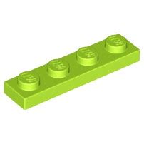 Lego part ชนสวนเลโก No 3710 Plate 1 x 4 brickzme ThaiPick