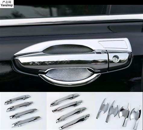 Abs Chrome Car Door Bowl Car Door Handle Trims Door Handle Bowl Cover