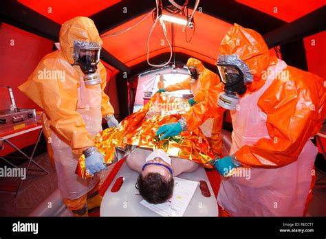 Decontamination Detoxication Of Contaminated People After Chemical