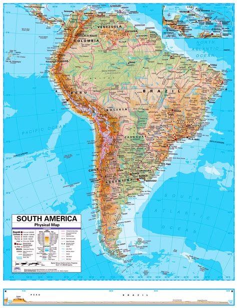 South America Geography Map