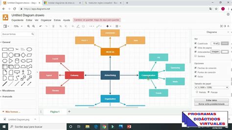 Como Descargar DiseÑos De Diagramas De Flujo Mapas Youtube