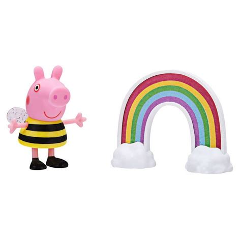 Peppa Pig Peppa & Rainbow Figures - Walmart.com - Walmart.com