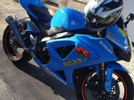 Suzuki Gsxr Edition Moto Gp Rizla Used The Parking Motorcycles