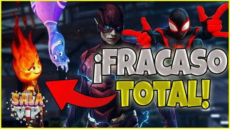 Elemental Remonta Flash Sigue Cayendo Y Spider Man Vuelve Al