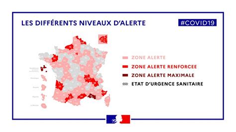 Carte De France Du Coronavirus Votre Ville Est Elle En Zone D Alerte