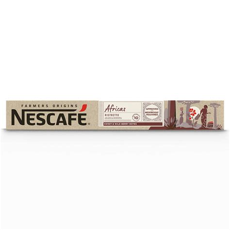 Nescaf Farmers Origins Africas Ristretto Coffee Pods Nescaf Au