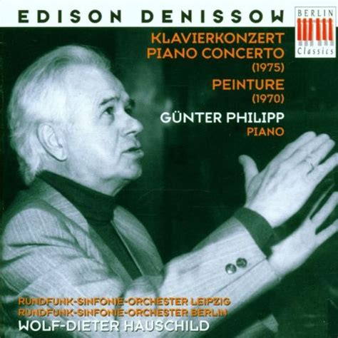 E Denisov Gunter Philipp Denissov Piano Concerto Peinture