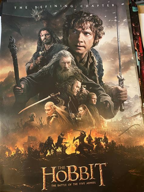 Hobbit Battle Of Five Armies Movie Poster