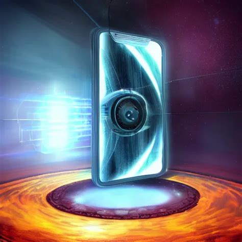 Phone That Is A Portal To Another Dimension High Stable Diffusion