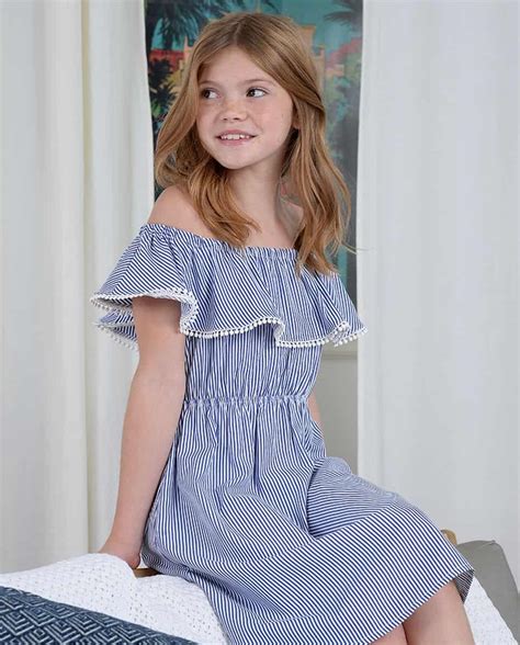 Girls Blue Marine Dress ~ Navy ⋆ Gypsy Girl Tween Boutique