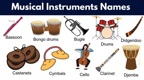 musical instruments names information  pictures grammarvocab