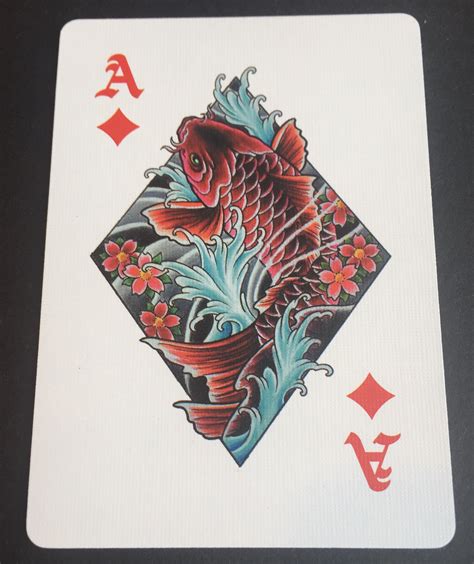 Playing Card Tattoo Design