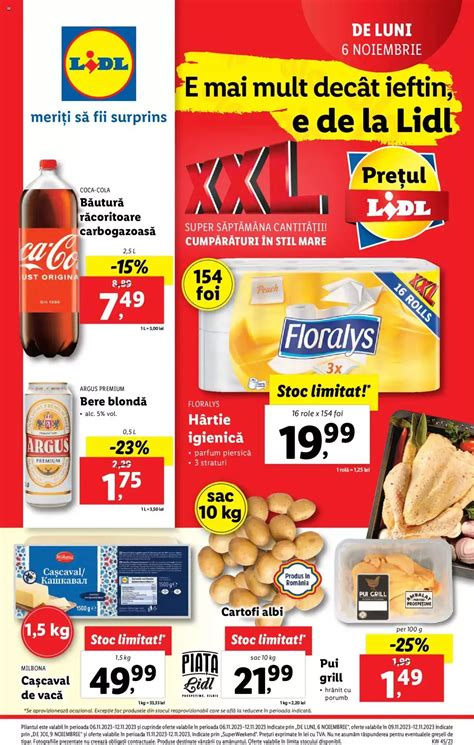 Catalog Lidl Ofert Actual Din De Pe