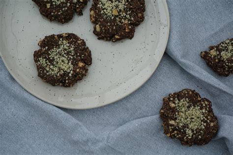 Hanf Kakao Kekse Vegan Glutenfrei Ohne Raffinierten Zucker