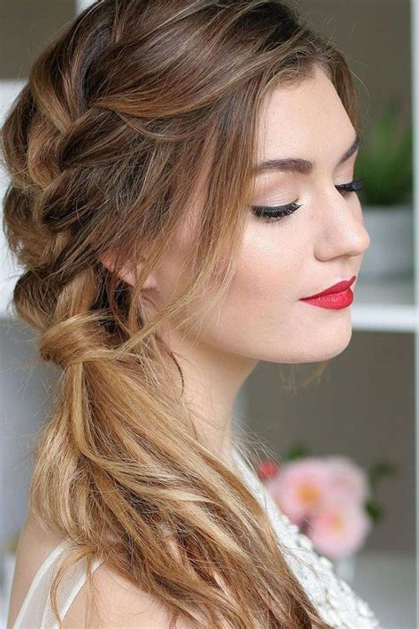 Stunning Wedding Hairstyles With Braids For Bridesmaids Braided Weave