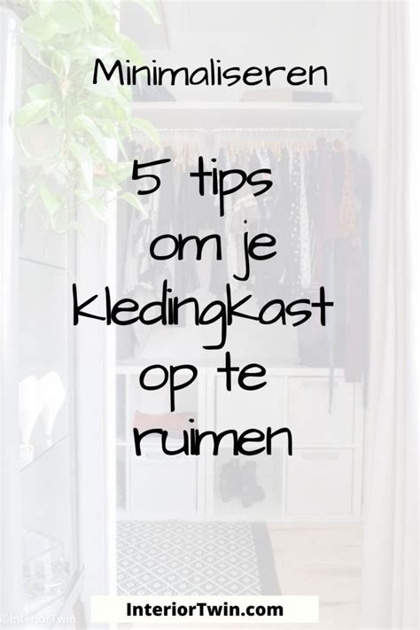 5 Tips Om Je Kledingkast Op Te Ruimen Als Een Pro Household