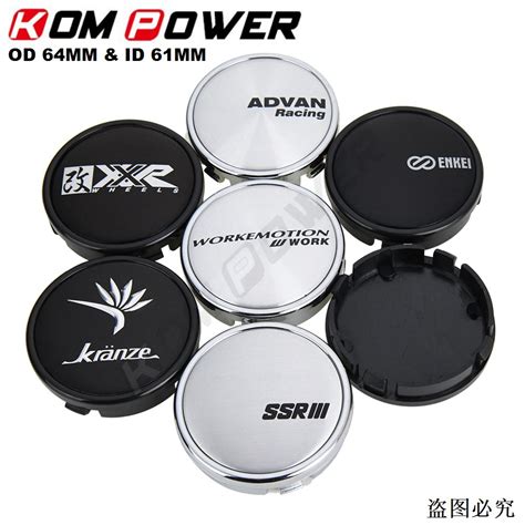 New Pcs Od Mm Id Mm Wheel Centre Cap Advan Enkei Ssr Xxr