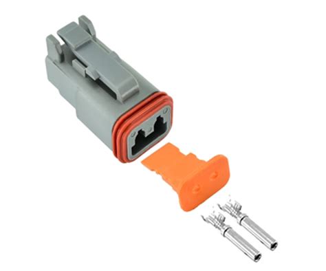 Deutsch Connector 2 Pin Female — Evorevo4x4