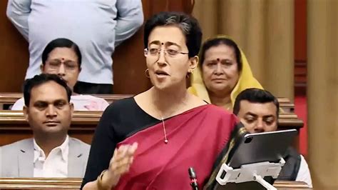 Delhi News Delhi Budget Delhi Budget Finance Minister Atishi