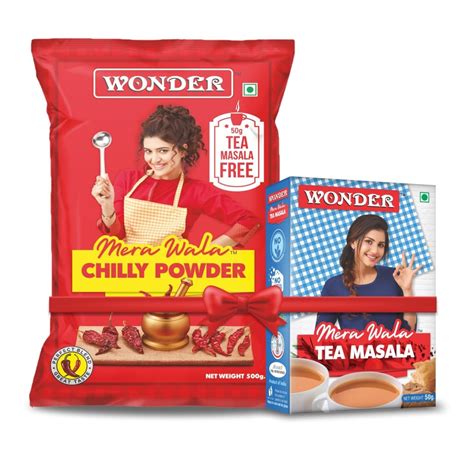 Wonder Mera Wala Red Chilly Lal Mirch Powder 500G For Delicious