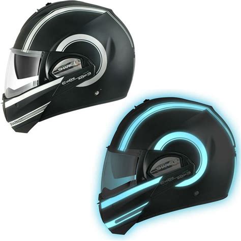 cool motorcycle helmets | lrgscaleShark-Evoline-Series-2-Moovit-Lumi ...