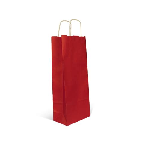 Sac Kraft Bouteilles Ou Magnum Cepage Rouge