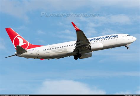 Tc Jzf Turkish Airlines Boeing F Wl Photo By Varani Ennio Vrn