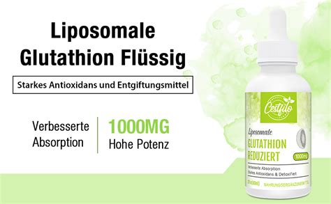 Cestfilo Liposomales Glutathion Liquid Mg H Chste Absorption