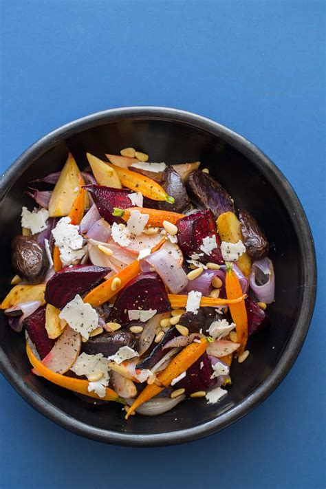 Winter Root Vegetable Salad Salad Recipe Spoon Fork Bacon