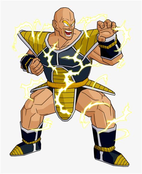 Nappa As A Super Saiyan Dragon Ball Z Nappa Ssj Free Transparent