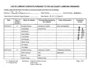 Fillable Online Leeclerk O39Connor Paul Lee BCountyb Clerk Of Courts