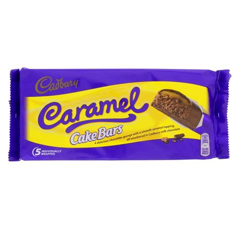 Cadbury Caramel Cake Bars 5 Pcs 105 G Online At Best Price Cakes