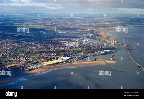 Blyth, on the north East Coast north of Newcastle, North East England ...