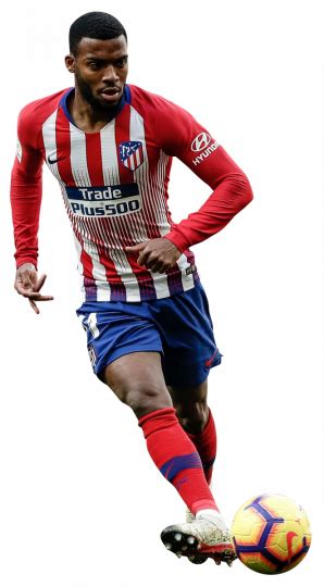 Thomas Lemar Atlético Madrid football render FootyRenders