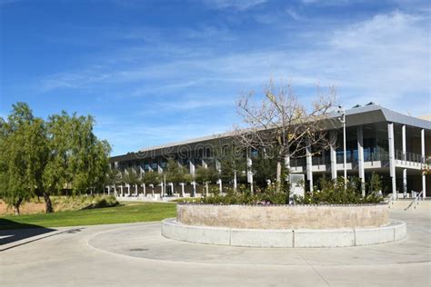 Orange California 25 Nov 2022 Humanities Building And Rose Garden