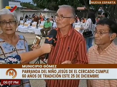 Nva Esparta Parranda del Niño Jesús en mcpio Gómez cuenta con 60