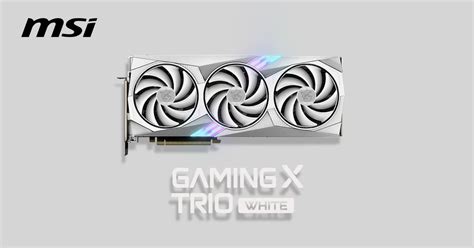 Msi Geforce Rtx Ti Gaming X Trio White