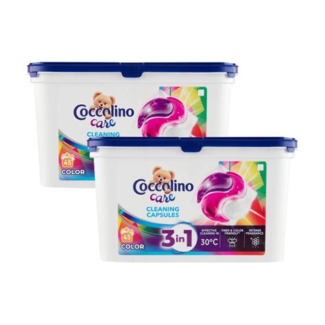 COCCOLINO CARE COLOR KAPSUŁKI DO PRANIA 2x45 KOLOR 13947283884 Allegro pl