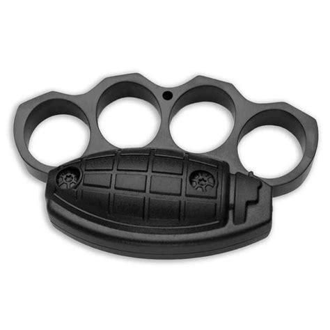 Stealth Grenade Knuckle Duster Grenade Handle Brass Knuckles M67